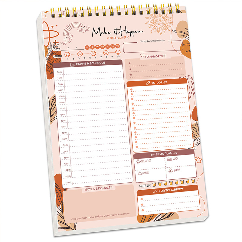 Office Stationery Supply List - Agenda Planificadora Espiral A5, Cuaderno de
