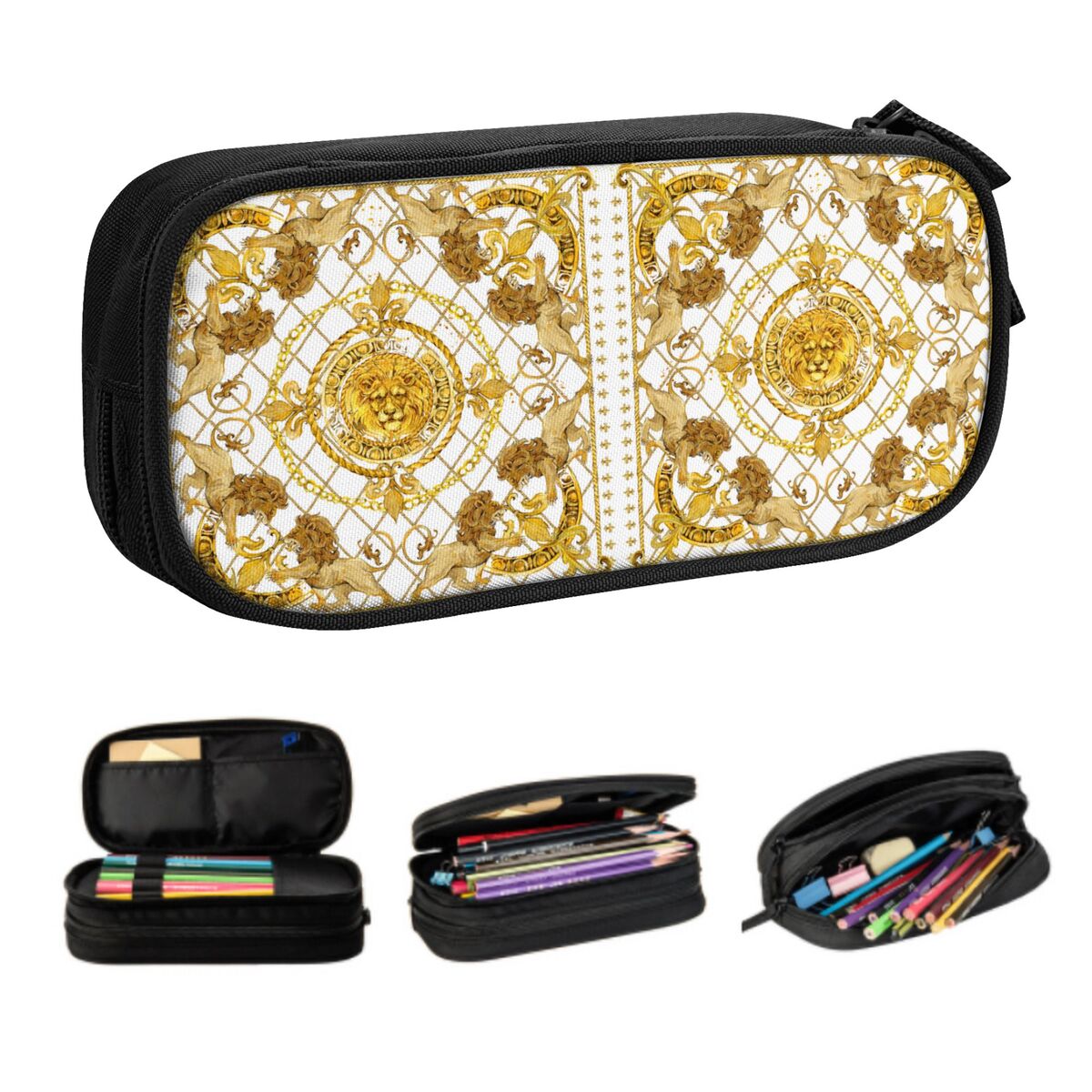 Lion Stationery & Office Supply(Kunshan)Co.Ltd - Estuches de lápices Kawaii florales europeos