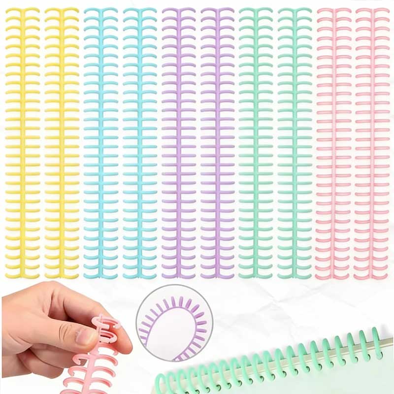 Binding Comb Plastic - Anillas de Plástico A4 de 30