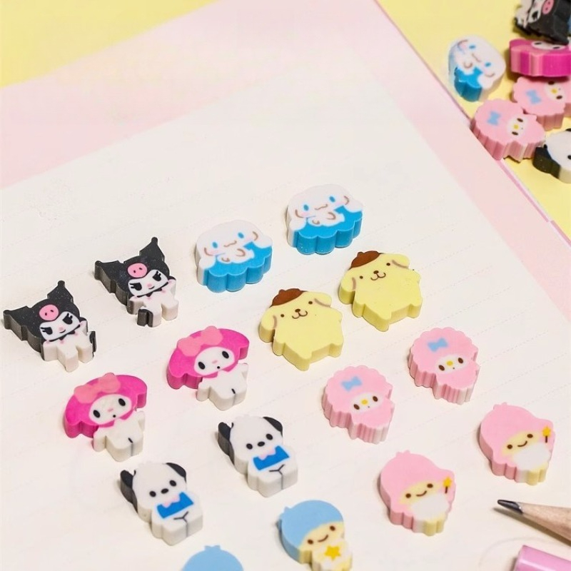 Office Supply Office Stationery Items - Borrador Kawaii de Hello Kitty, Borrador