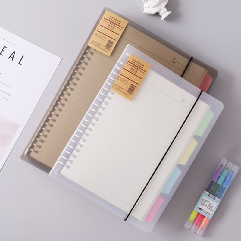 Graph Paper Pad - Carpeta de hojas sueltas A4/B5/A5, cuaderno