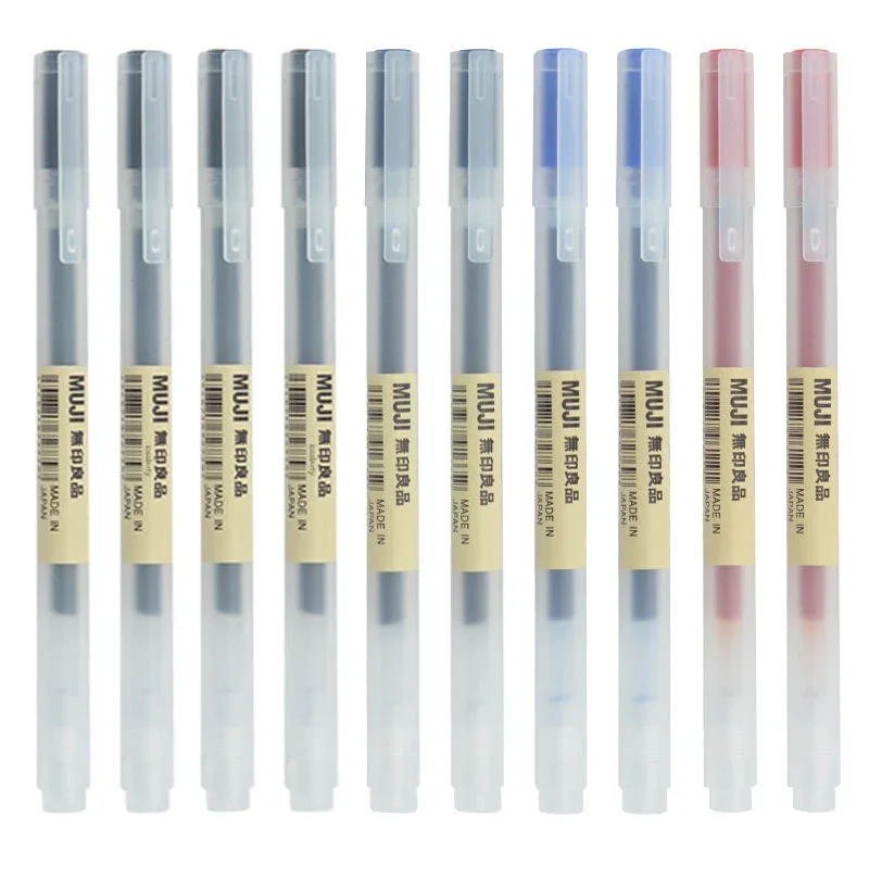 Office Stationery Supply Business - 10-30 unids/set 0,38/0,5mm bolígrafo de Gel