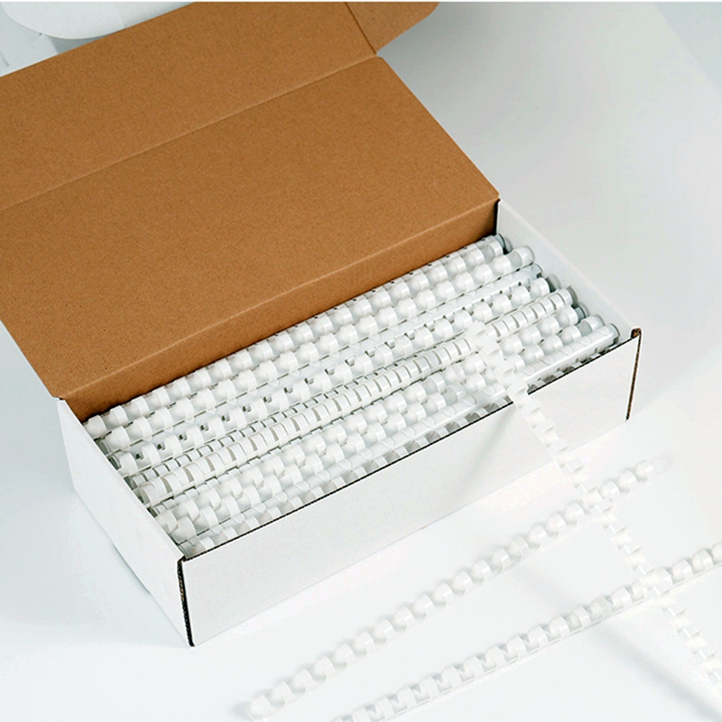 Binding Comb Plastic - Paquete de 50/100 unidades de anillas