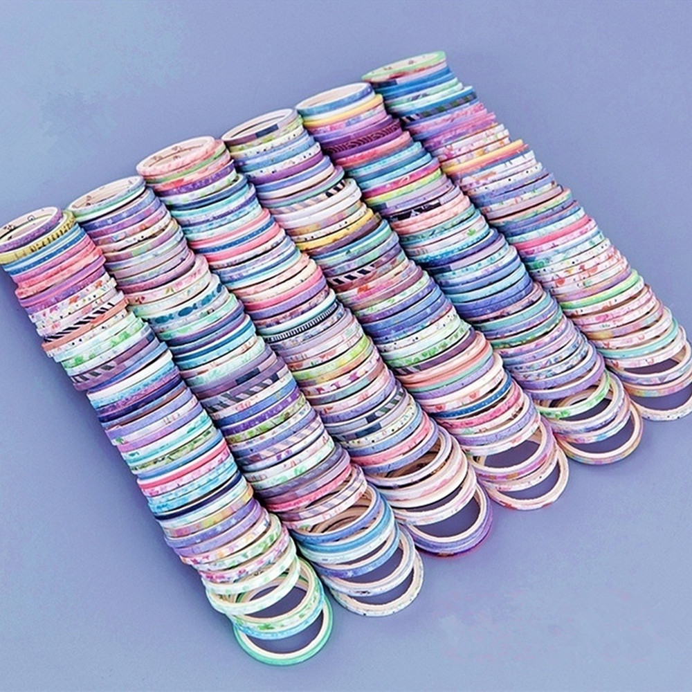 Washi Tape Set - Juego de cintas Washi decorativas, 20/50