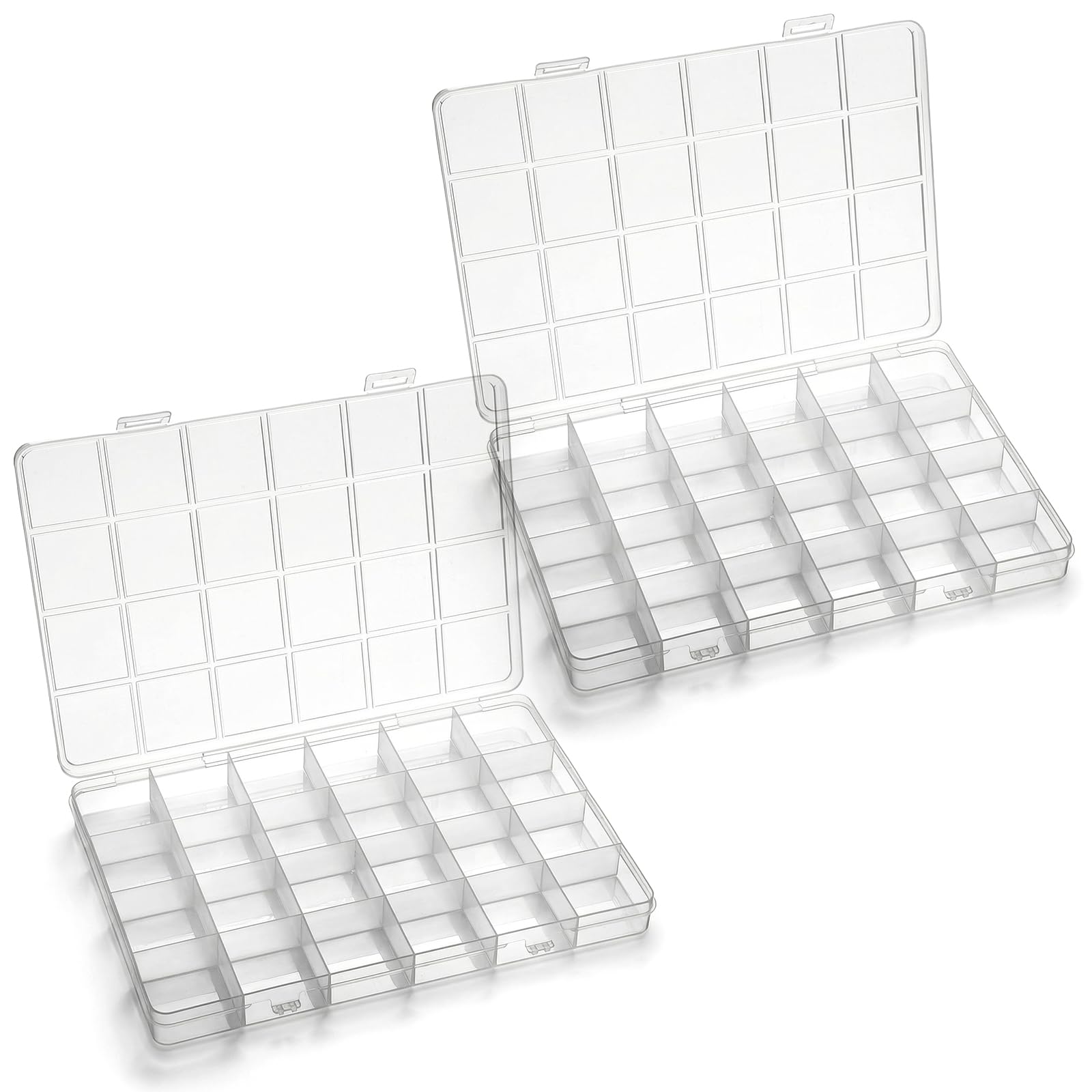 Washi Tape Set - Caja Organizadora de Plástico de 24