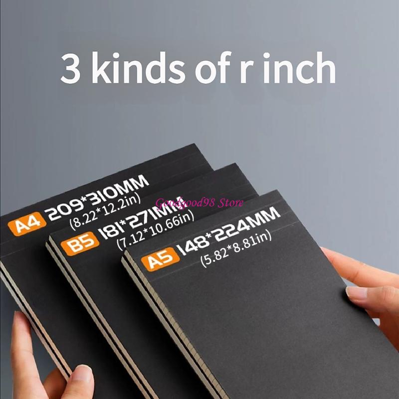 Graph Paper Pad - Libretas bolsillo A 5 B5 papel