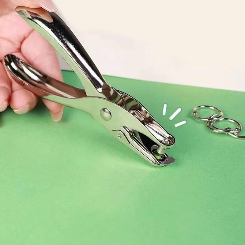 Paper Punch 3 Hole - Perforadora de Papel Manual de Metal,