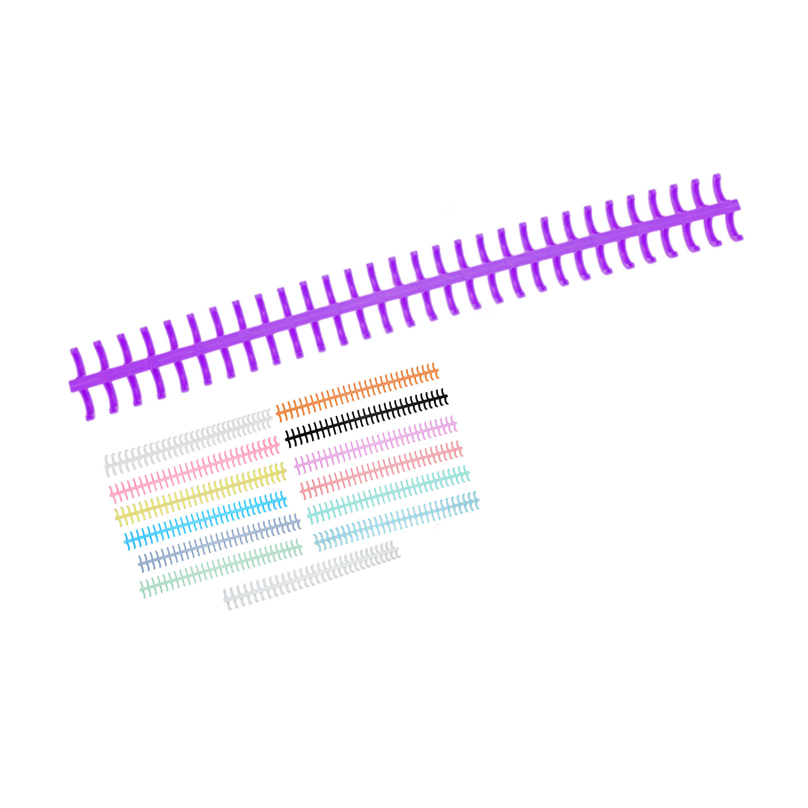 10 piezas de espirales de encu - Binding Comb Plastic reseña y precio