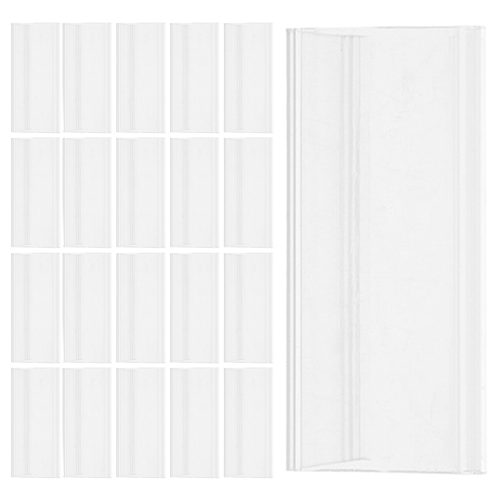 25 Soportes de Plástico Transp - Desk Name Plate reseña y precio