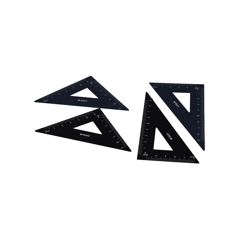 Juego de reglas de metal de al - Compass Geometry Set reseña y precio
