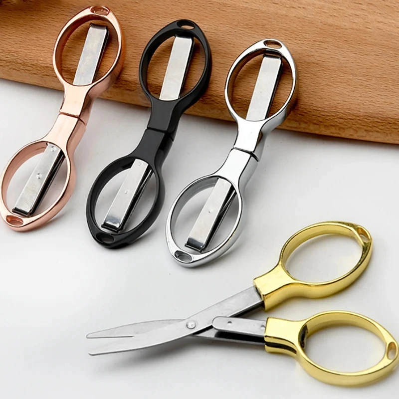 Mini tijeras plegables con man - Scissors Stainless Craft reseña y precio