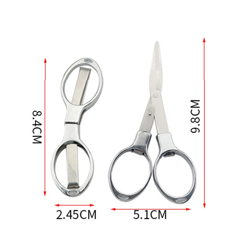 Mini tijeras plegables con man - Scissors Stainless Craft reseña y precio