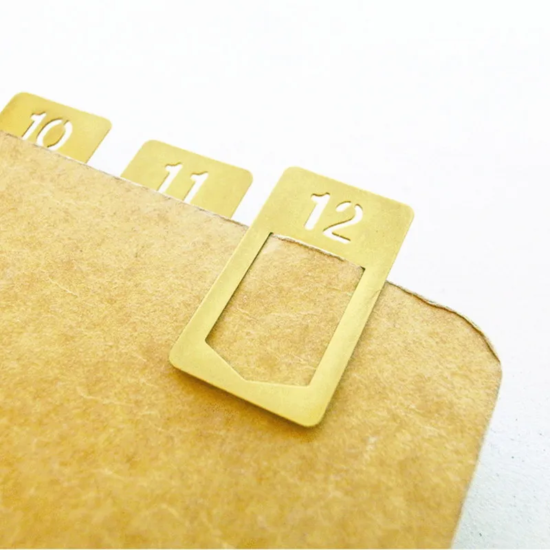 Marcapáginas de cobre Vintage, - Stationery Office Supply Store reseña y precio