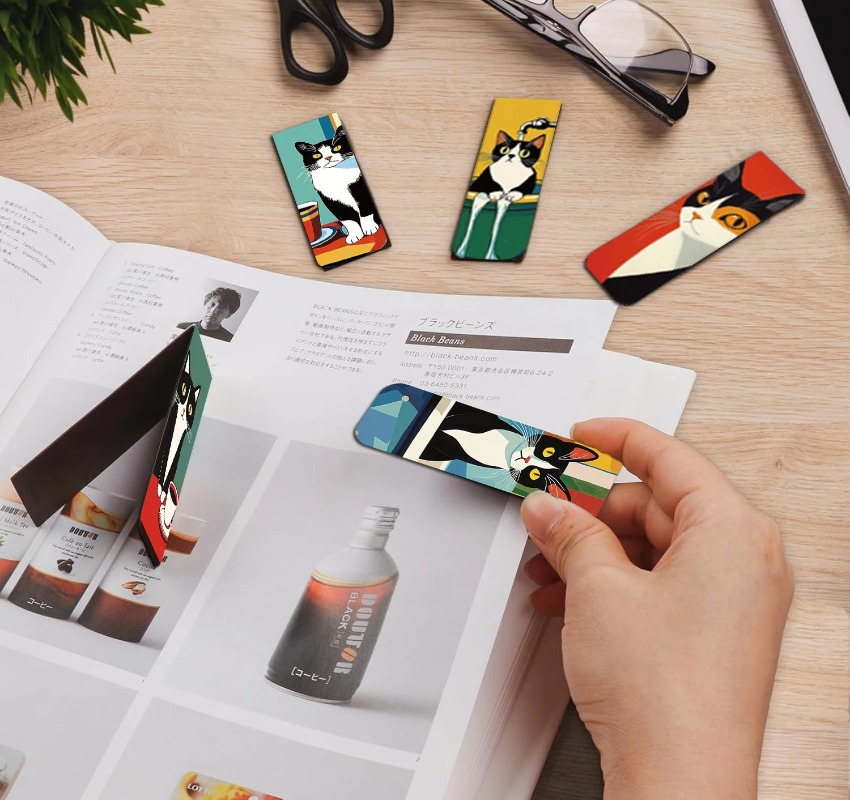 Marcapáginas magnéticos de gat - Office Supply Office Stationery Items reseña y precio