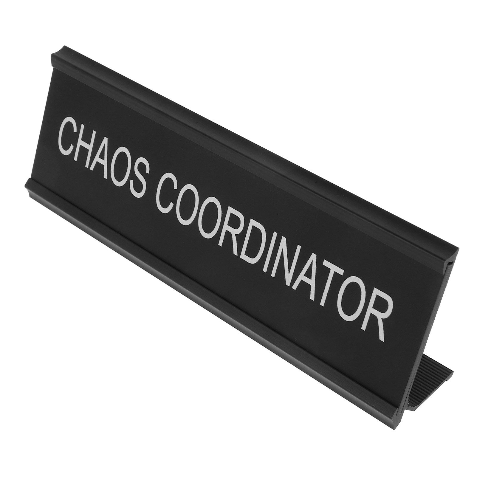 Placa de Escritorio en Forma d - Desk Name Plate reseña y precio