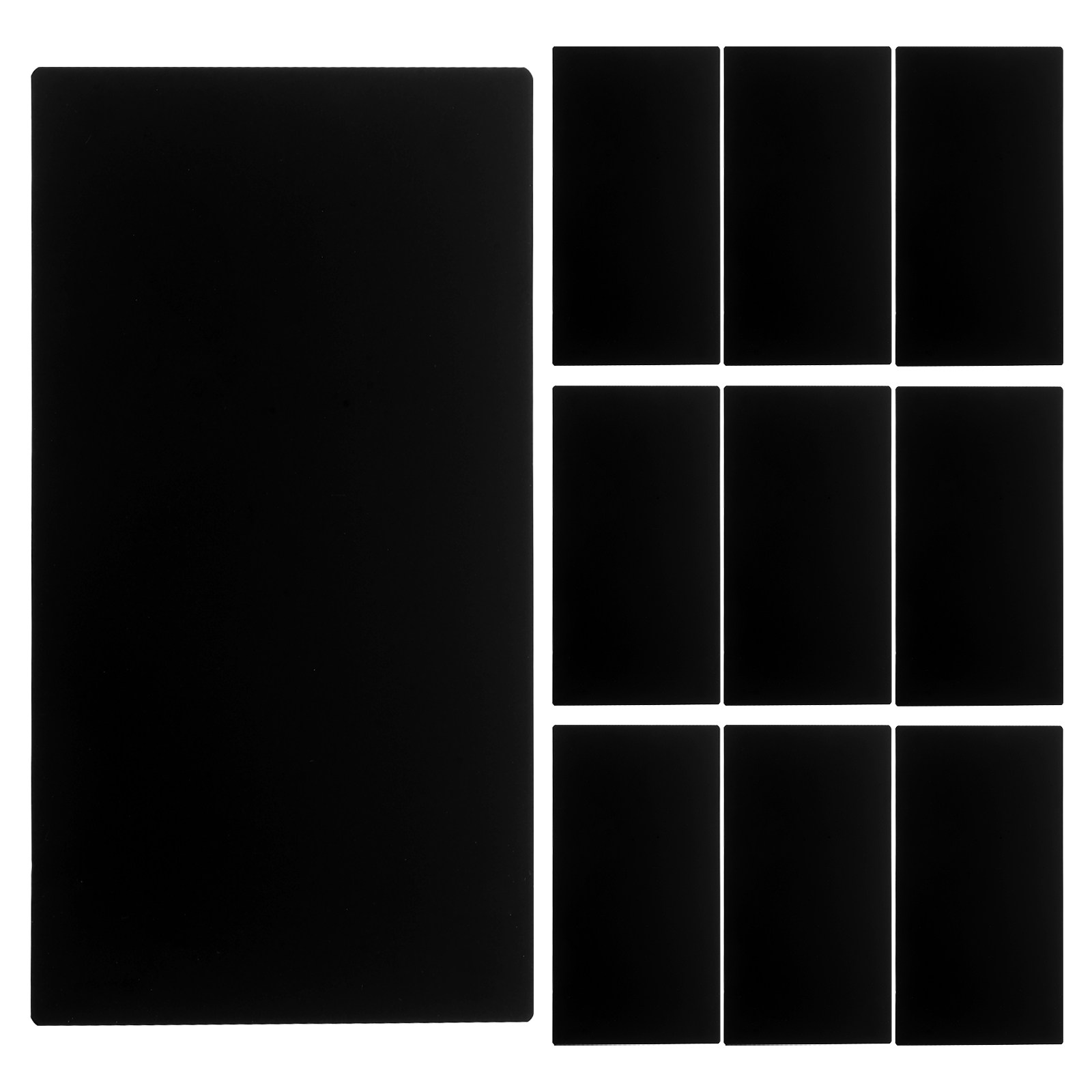 10 Uds. Placas de identificaci - Desk Name Plate reseña y precio