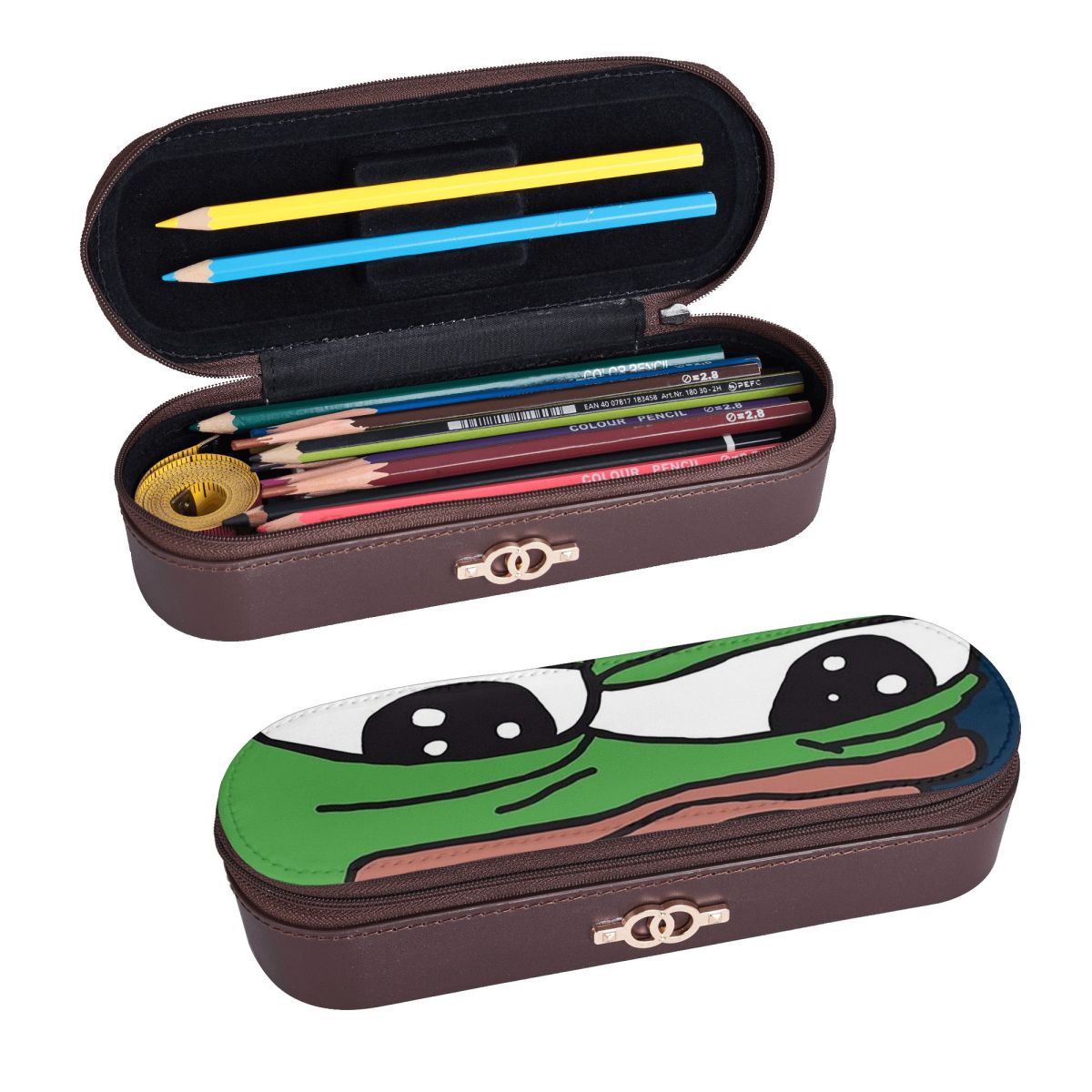 Estuche de Lápices de Cuero de - Stationery Office Supply Store reseña y precio