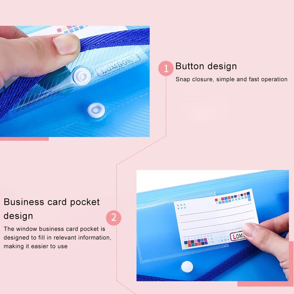 Carpeta de archivos con botón  - Supply Of Office Stationery reseña y precio
