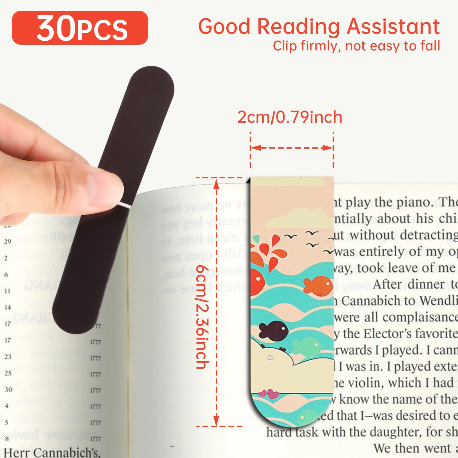 Marcapáginas magnéticos para n - Bookmark Magnetic Clip reseña y precio