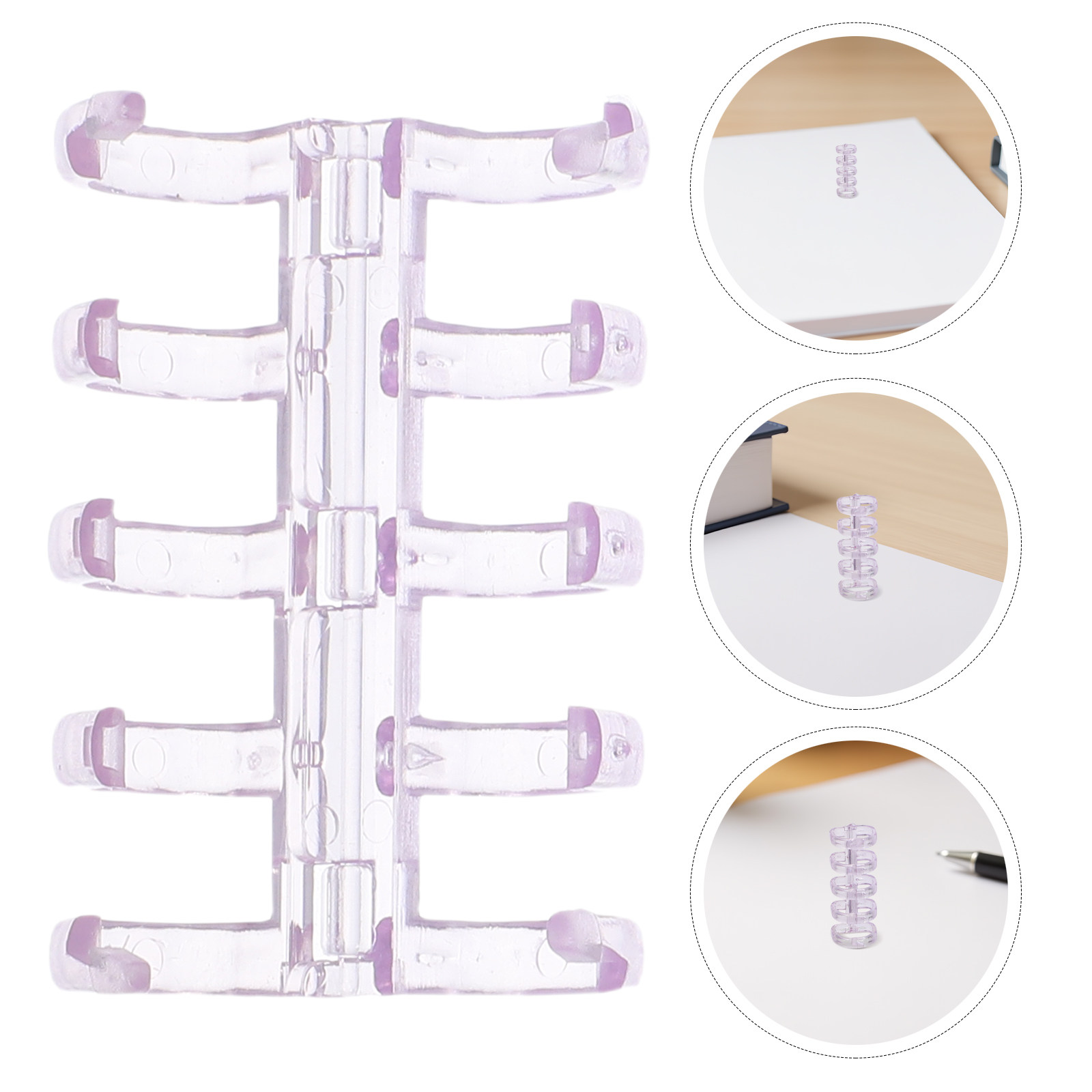 100 piezas de anillas de plást - Binding Comb Plastic reseña y precio