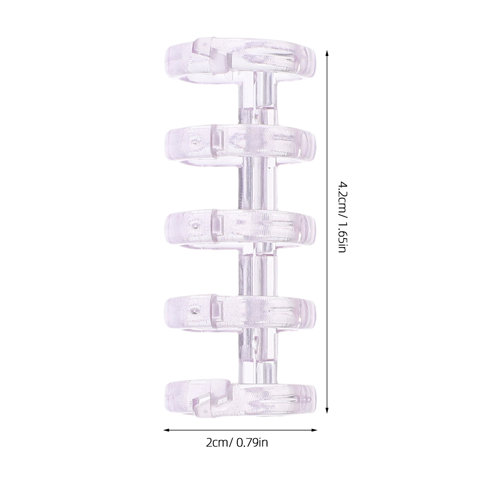 100 piezas de anillas de plást - Binding Comb Plastic reseña y precio