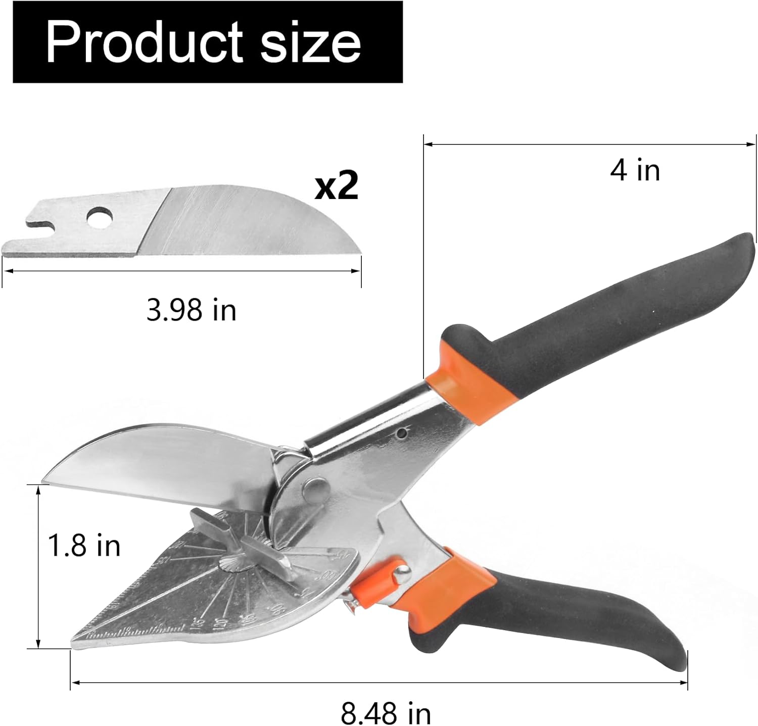 Tijeras de inglete ajustables  - Scissors Stainless Craft reseña y precio