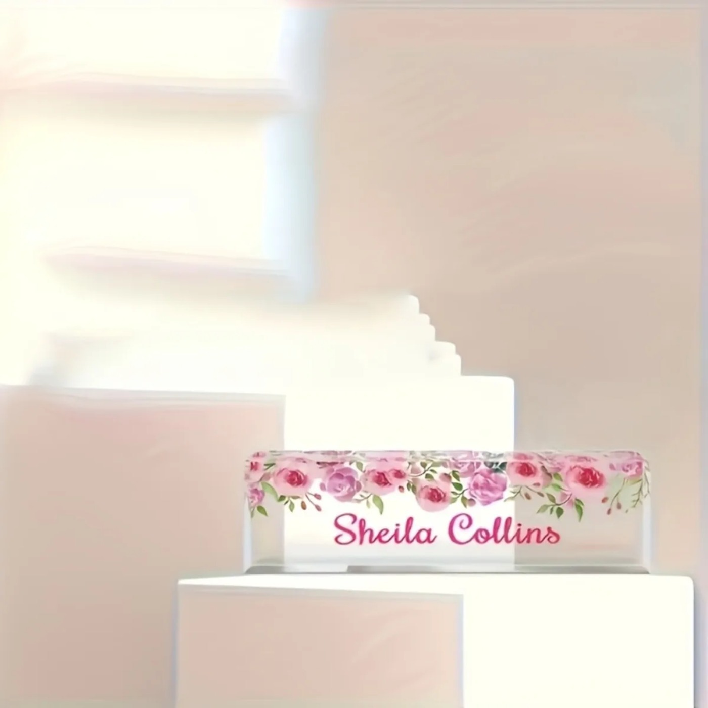 [2D Plano] Placa de Identifica - Desk Name Plate reseña y precio