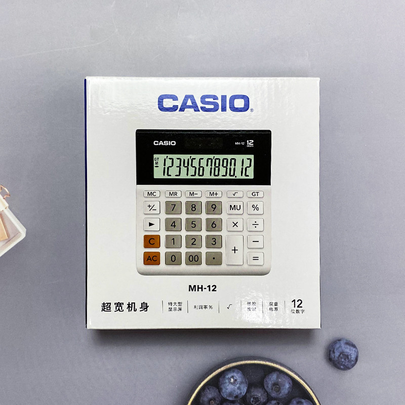 Calculadora Solar Casio MH-12  - Office Stationery Supply Business reseña y precio