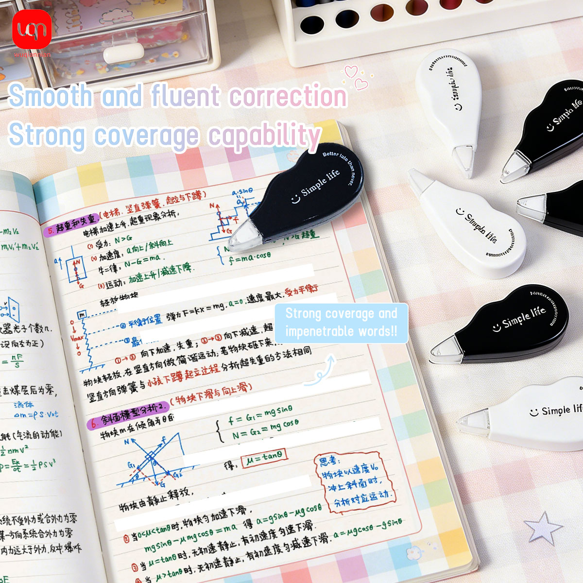 WQN - Mini Cinta Correctora Bl - Office Supply Office Stationery Items reseña y precio