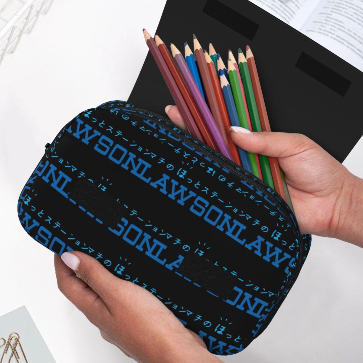 Estuche para lápices Lawson St - Stationery Office Supply Store reseña y precio
