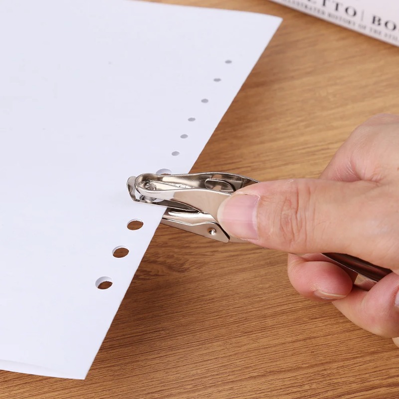 Perforadora de un solo orifici - Paper Punch 3 Hole reseña y precio