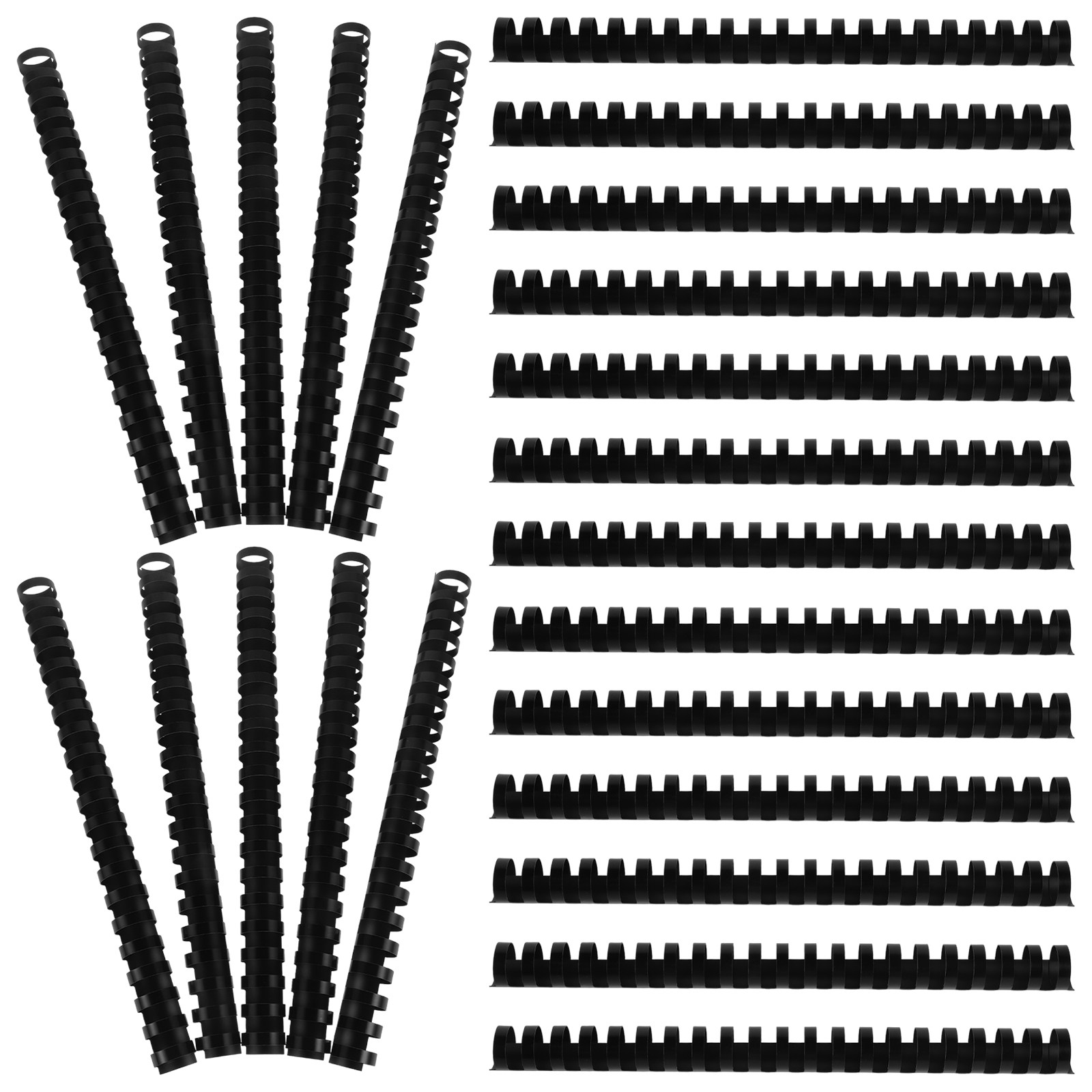 50 Piezas de Anillas de Encuad - Binding Comb Plastic reseña y precio