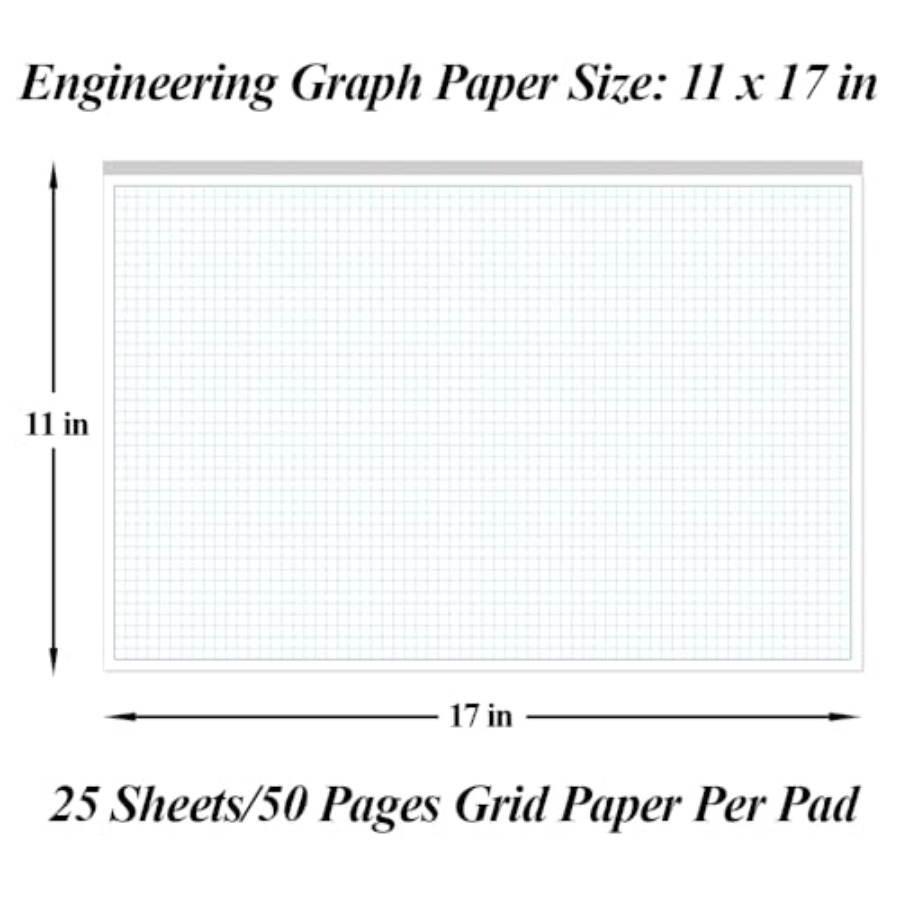 Bloc de Papel Cuadriculado par - Graph Paper Pad reseña y precio