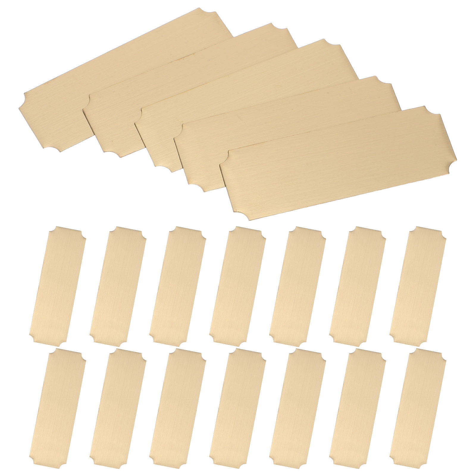 20 Piezas de Placas de Identif - Desk Name Plate reseña y precio
