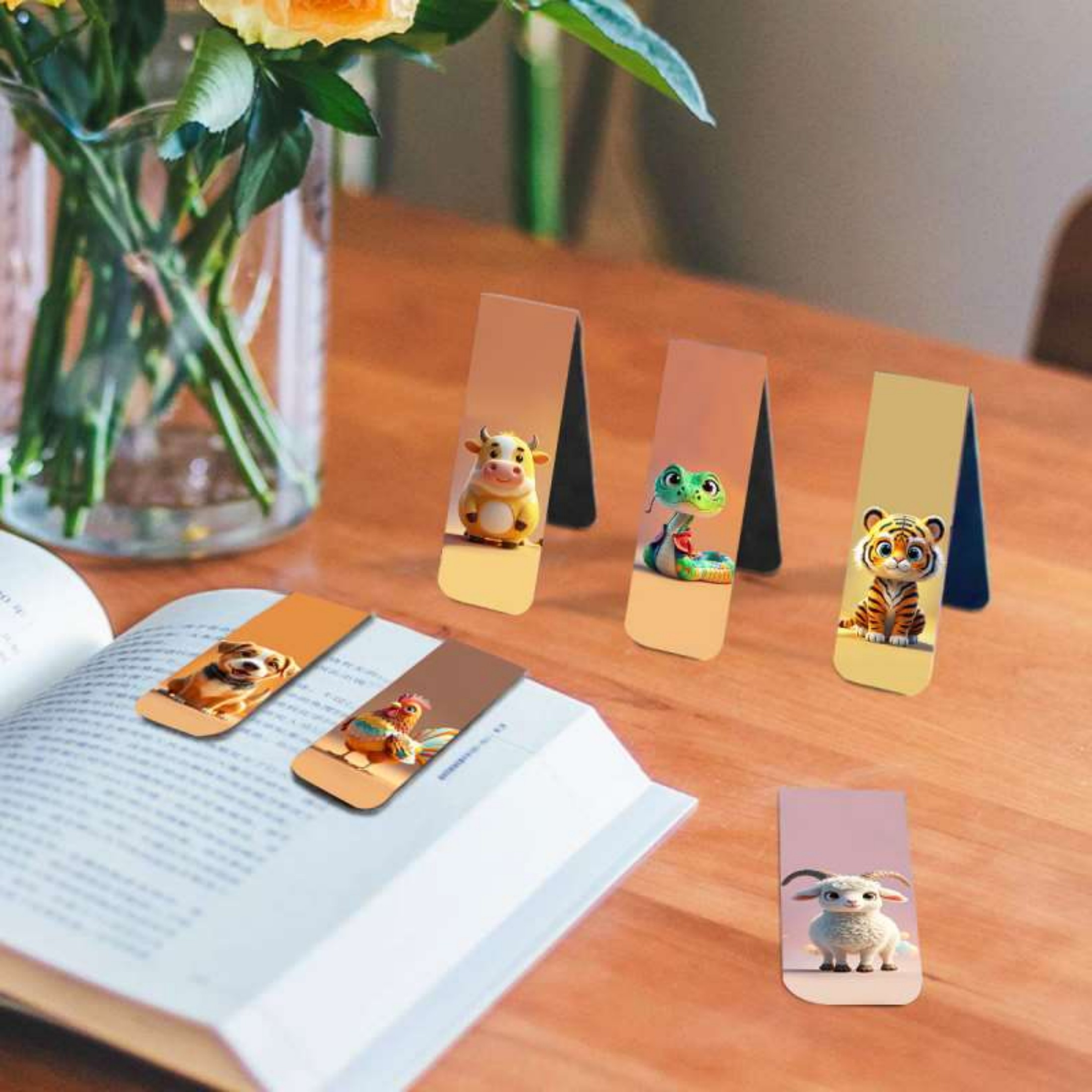 12 marcadores magnéticos adora - Bookmark Magnetic Clip reseña y precio