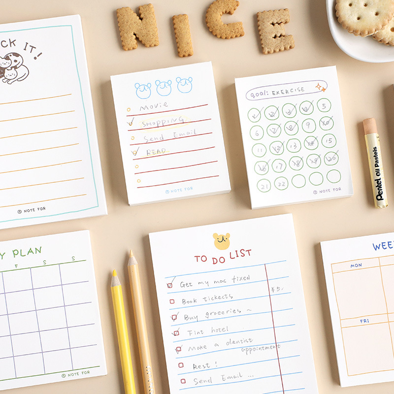 Bloc de Notas con Diseño Kawai - Office Stationery Supply List reseña y precio