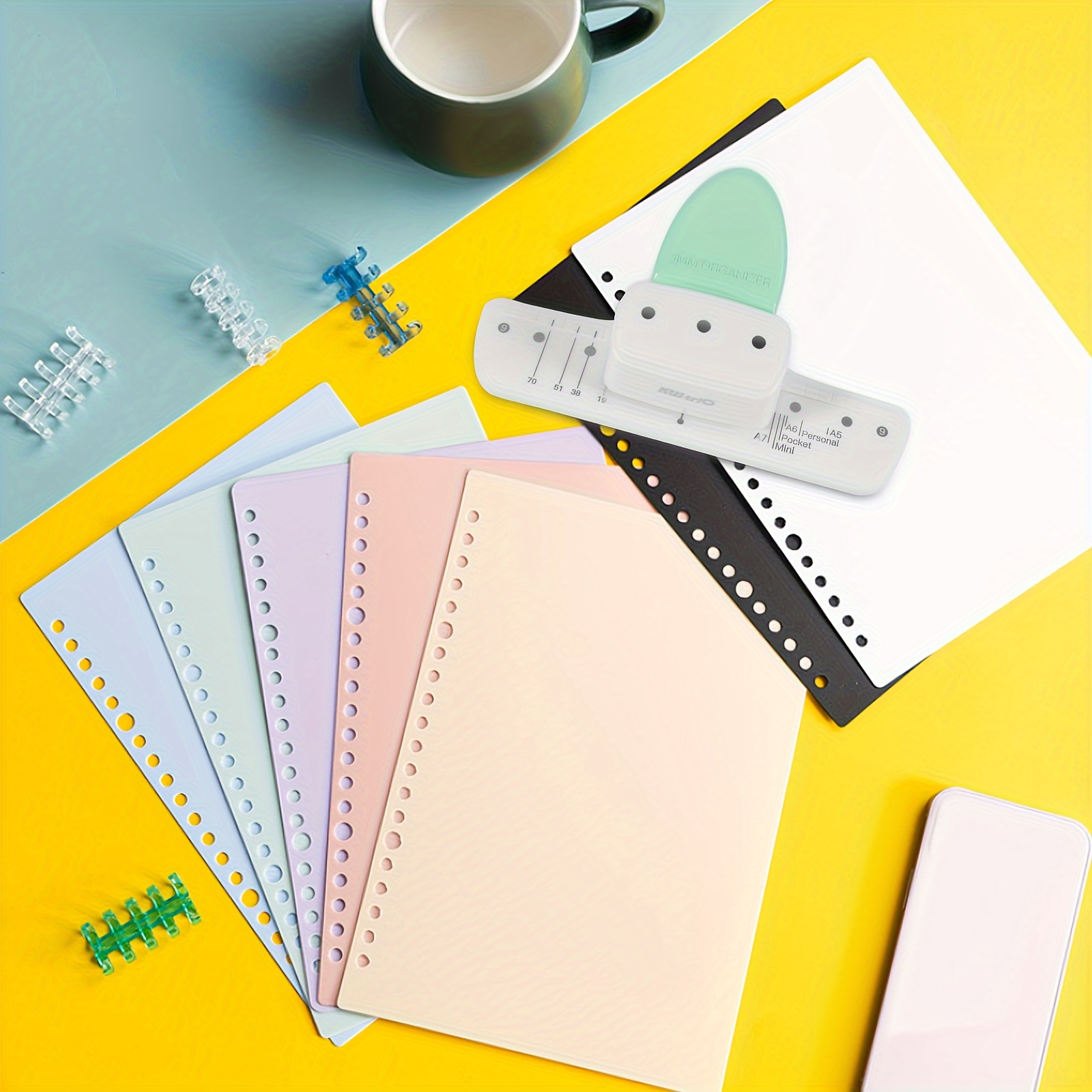 Perforadora de papel verde de  - Paper Punch 3 Hole reseña y precio