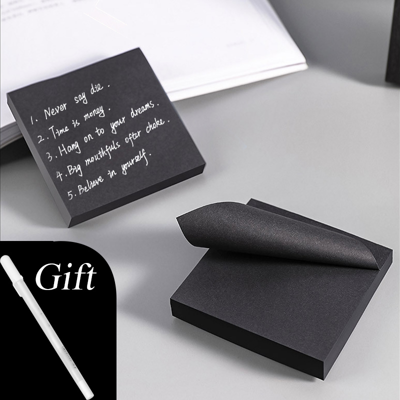 Bloc de Notas Adhesivas Black  - Office Stationery Supply List reseña y precio