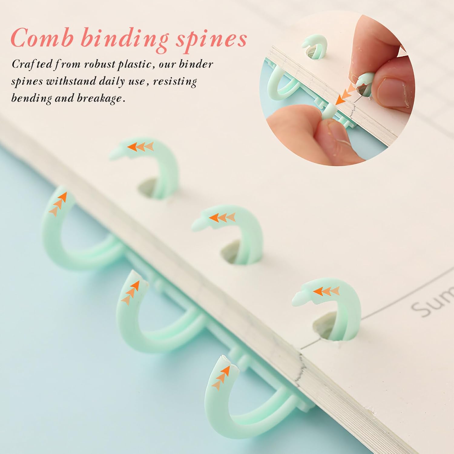 5/10pcs espinas de enlace de p - Binding Comb Plastic reseña y precio