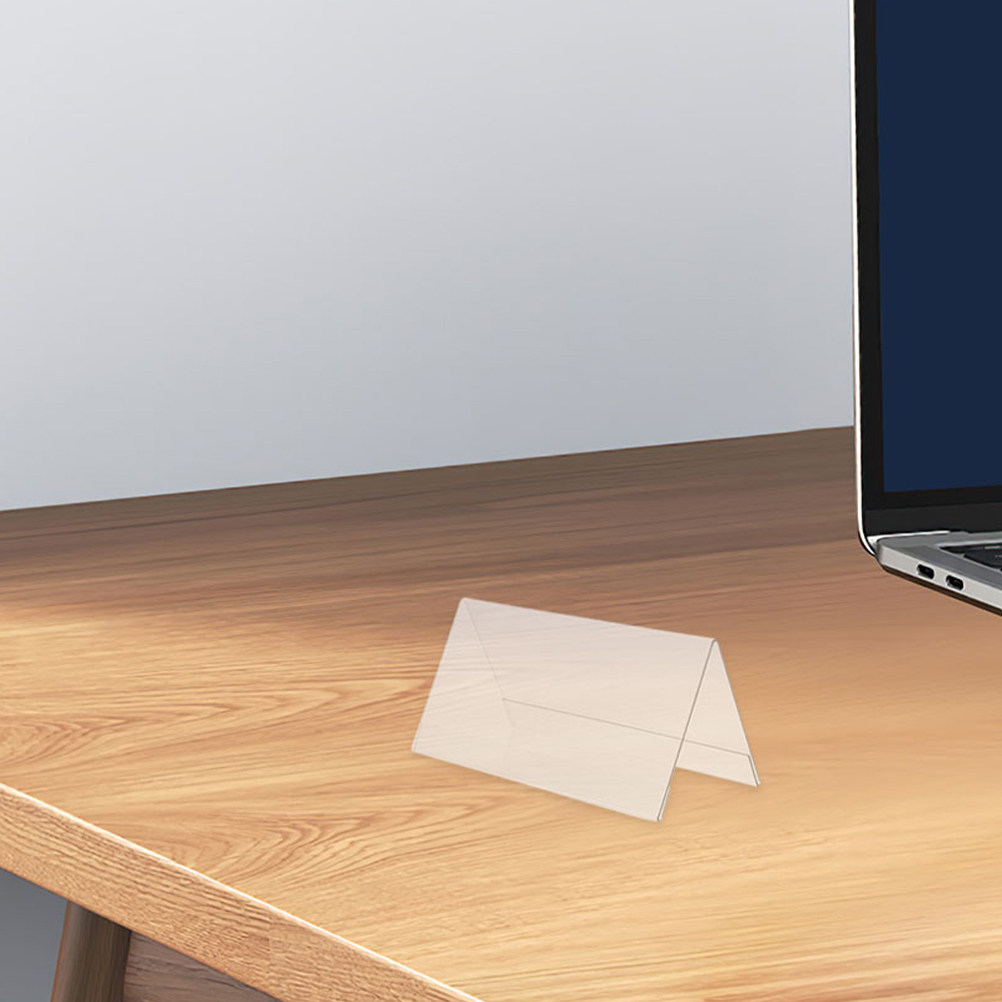 10 piezas de soportes acrílico - Desk Name Plate reseña y precio