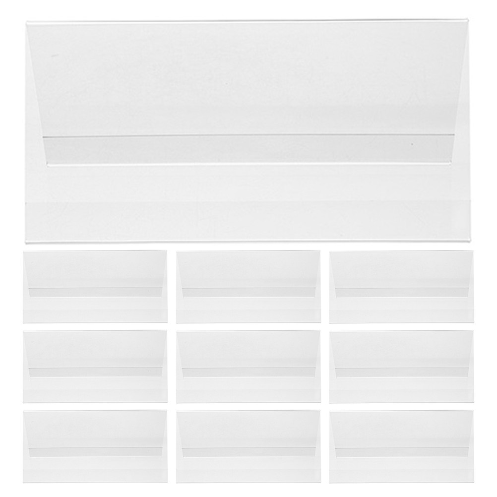 10 piezas de soportes acrílico - Desk Name Plate reseña y precio